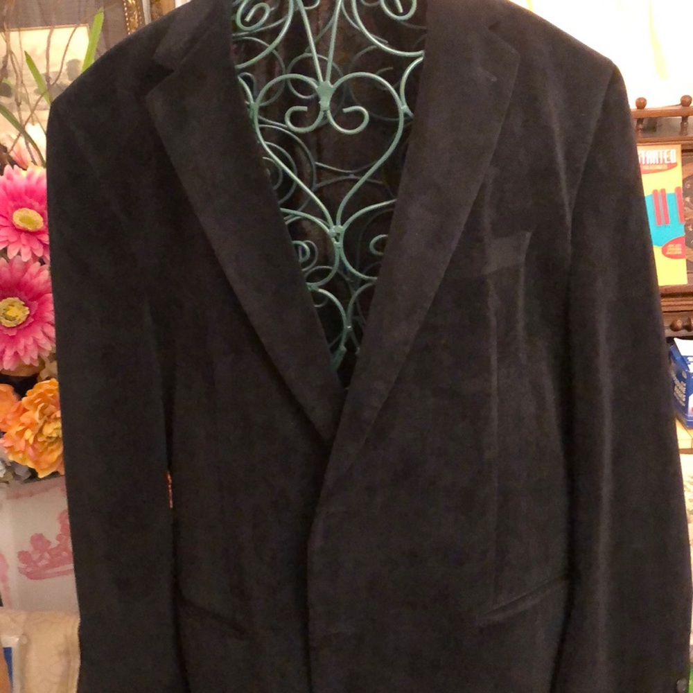 Men’s Beautiful Black Corduroy Blazer
